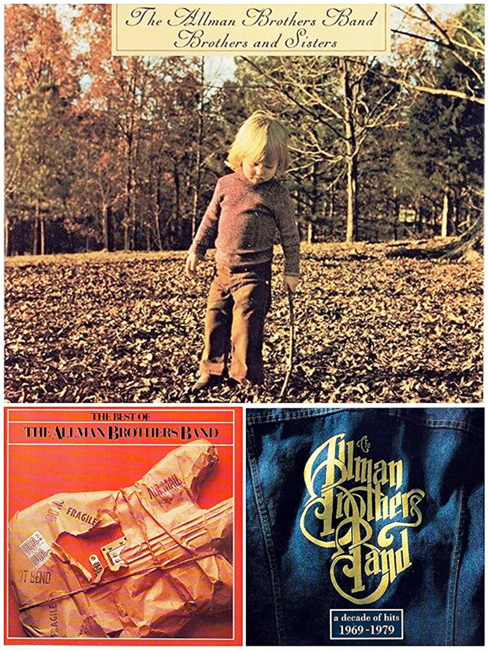 Lot Of 3 The Allman Brothers Band CD